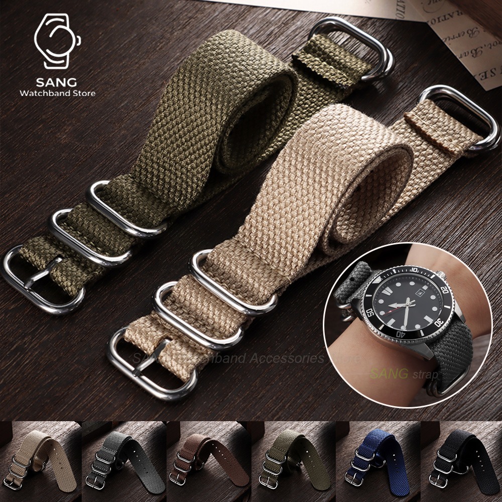 Perlon Strap Woven - 20mm 22mm for Perlon for Omega