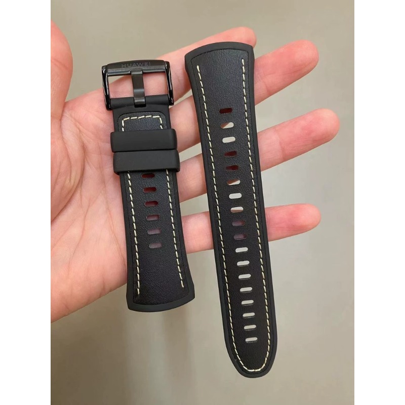 HUAWEI Strap Black Genuine Lea - Leather Strap Quick Release review and price