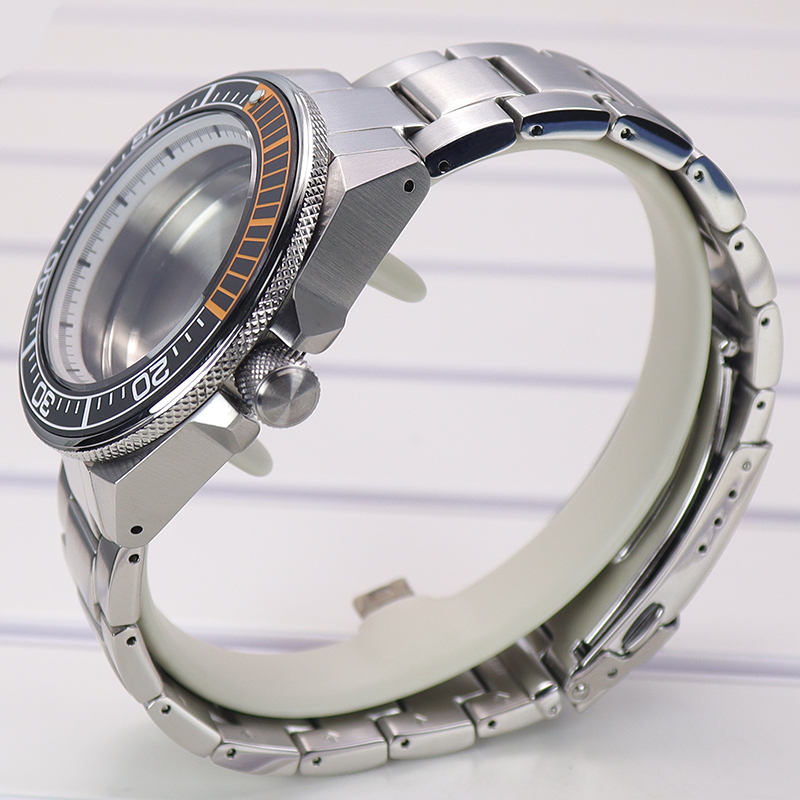 43.8mm Silver Modified Samurai - Seiko Watch 5 Sports review and price
