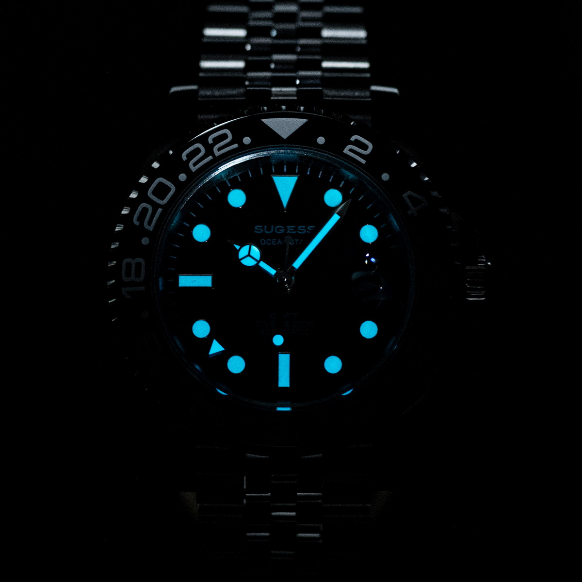 Sugess GMT Diving Watch of Men - Rolex Watch Submariner review and price