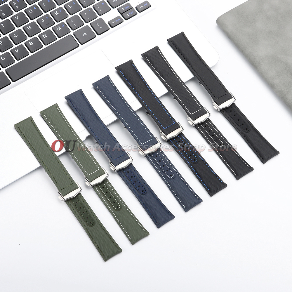 Sailcloth Nylon Leather Watchb - Omega Watch Seamaster review and price