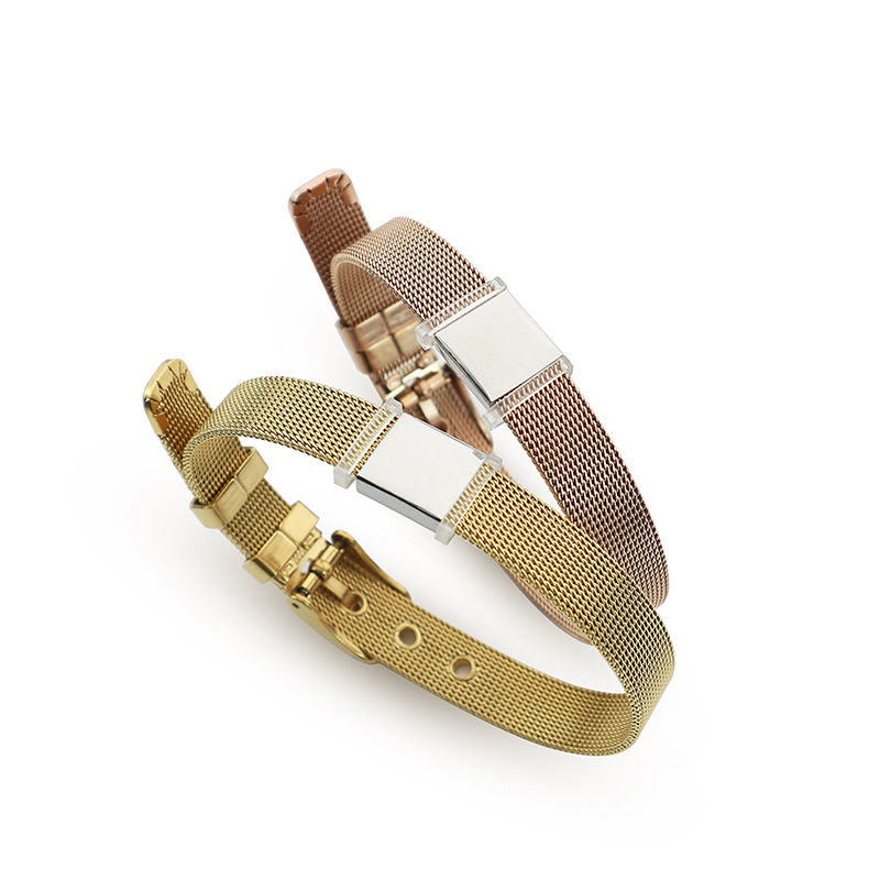 DINGLLY 10mm High Quality Stai - Mesh Strap Metal review and price