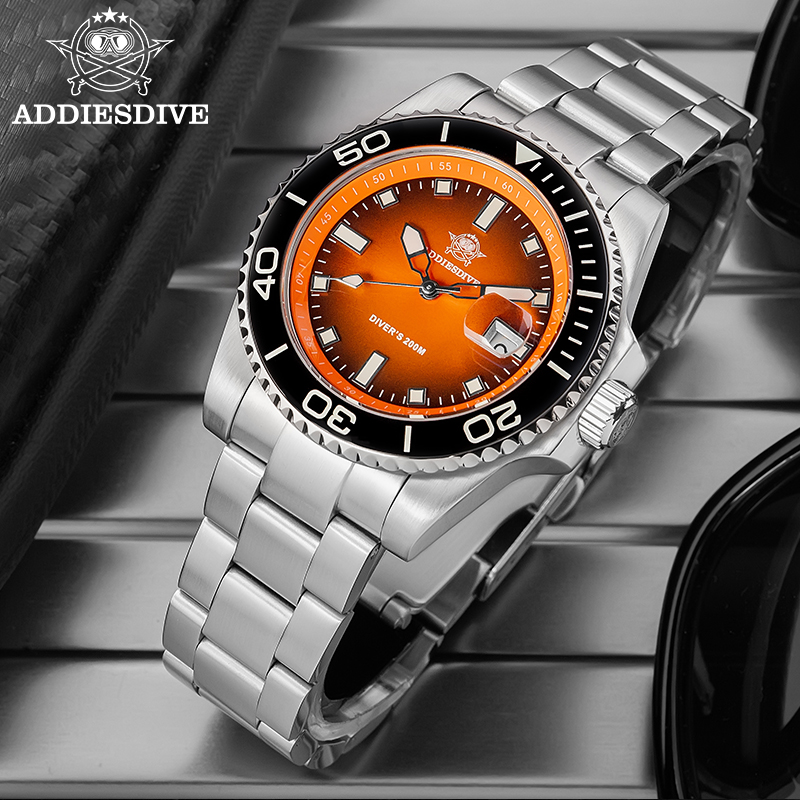 ADDIESDIVE Men's Watch Quartz  - Rolex Watch Submariner review and price