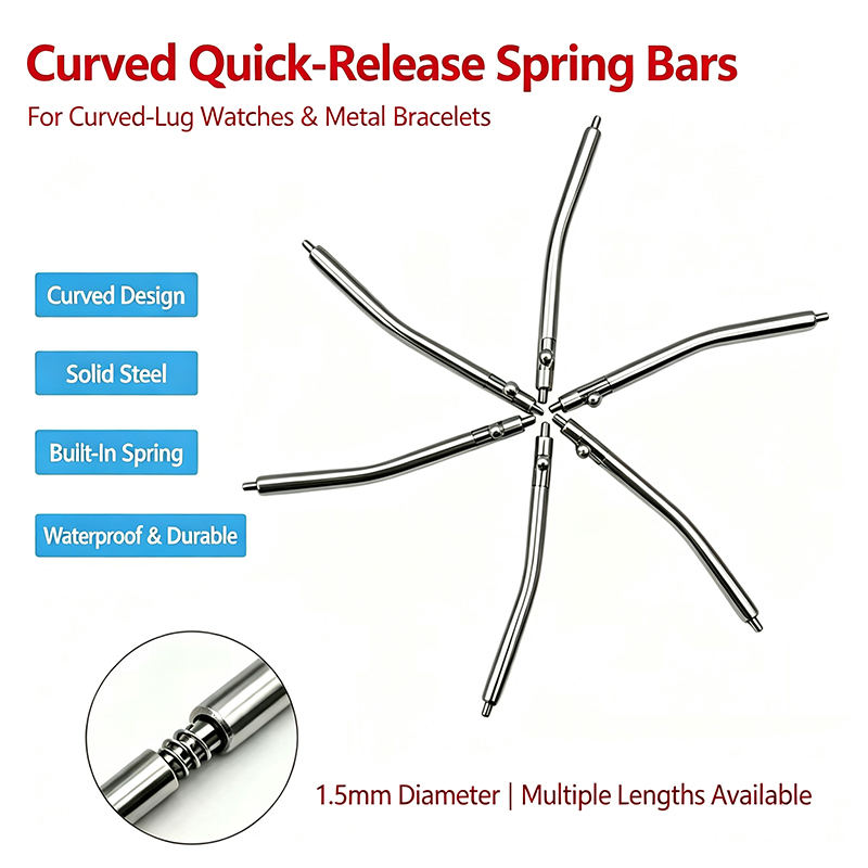 Dia 1.5mm Curved Quick Release - Curved Spring Bar review and price