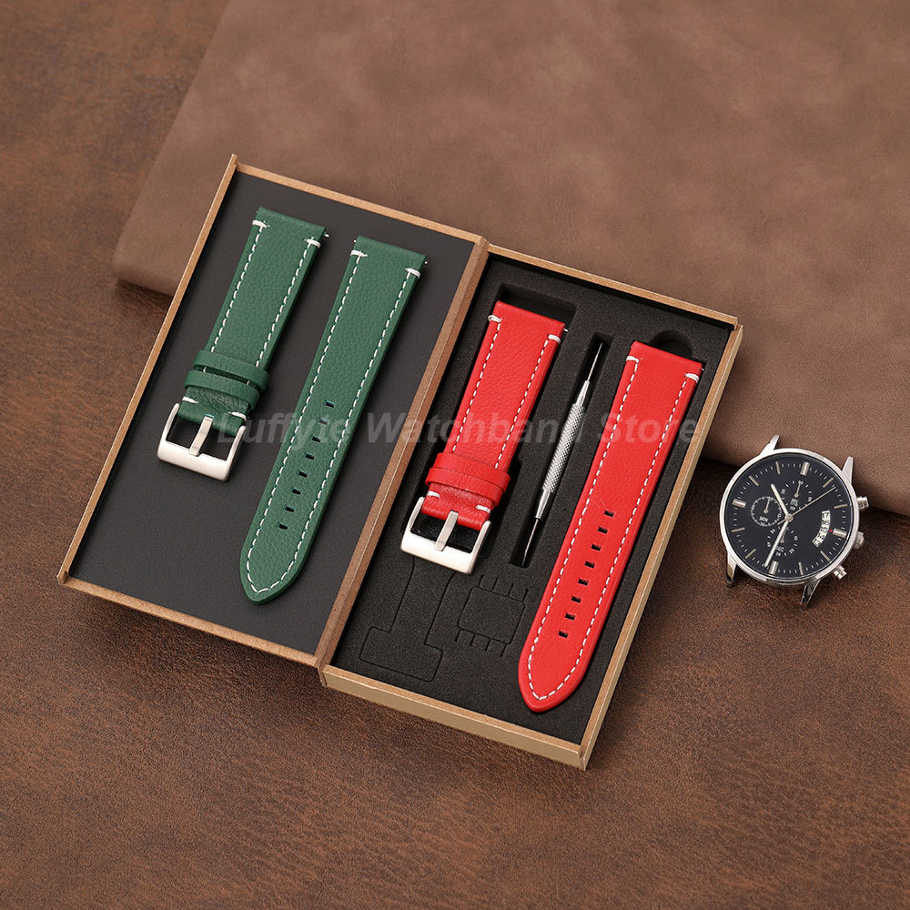 Double Sided Litchi Texture St - Suede Strap Watch review and price