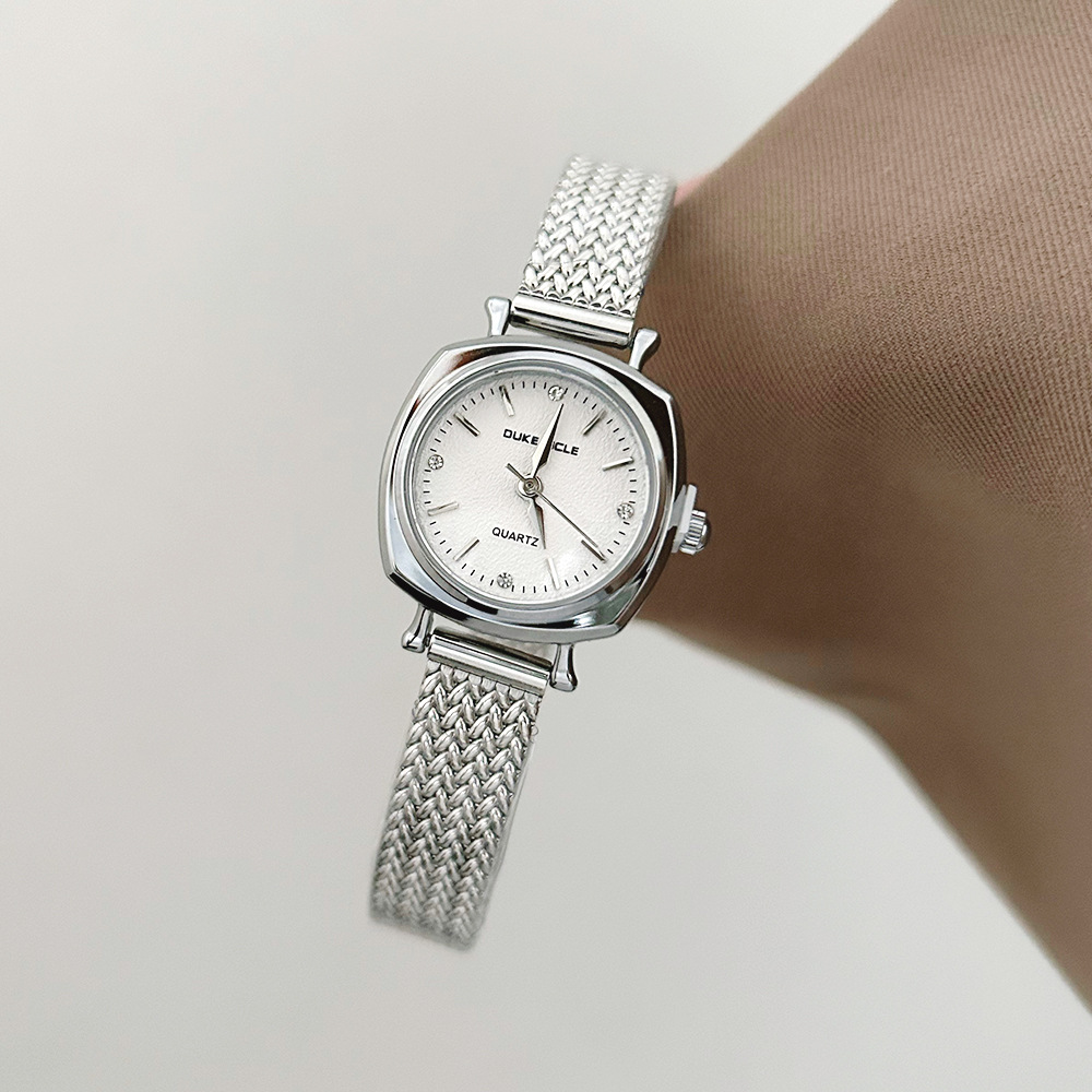 CILOA-Vintage Square Women Qua - Mesh Strap Metal review and price